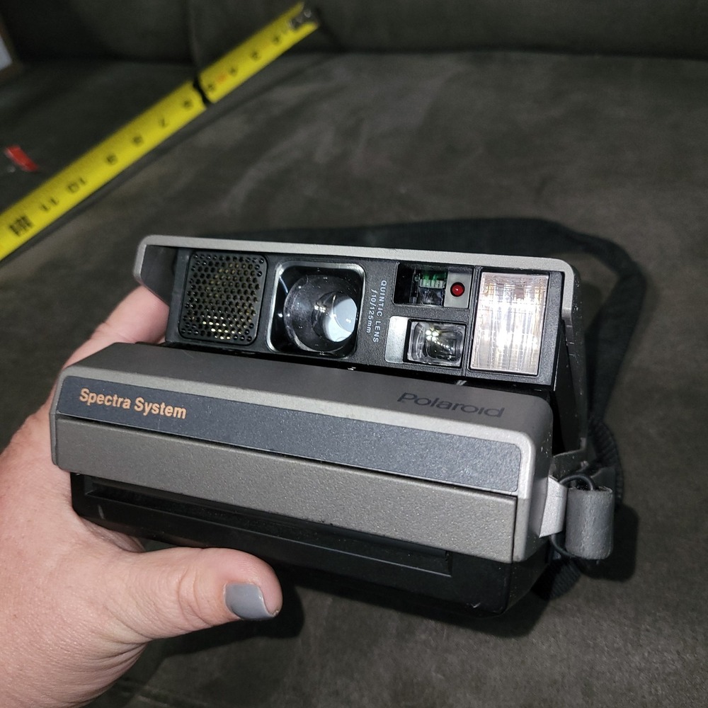 80s Polaroid Spectra System Instant Film Camera 125mm f10 Quintic Lens